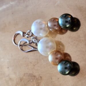 Elegant Pearl Drop Earrings